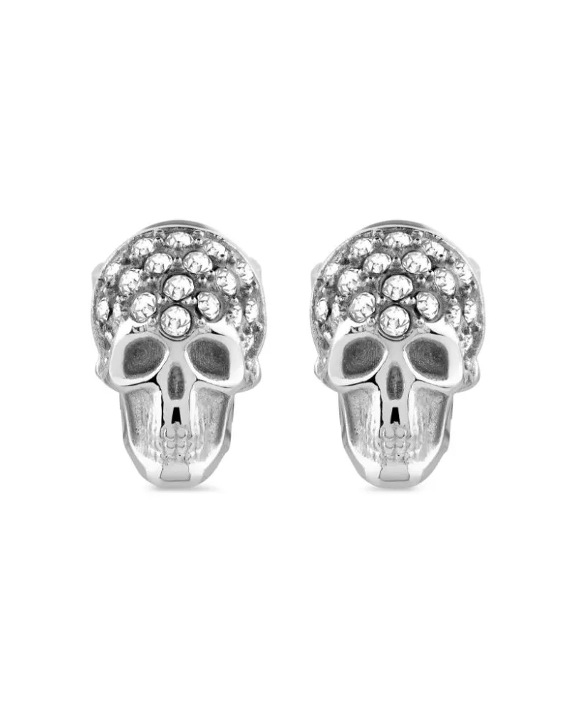 Philipp Plein Enigma Ohrringe - Silber Silber