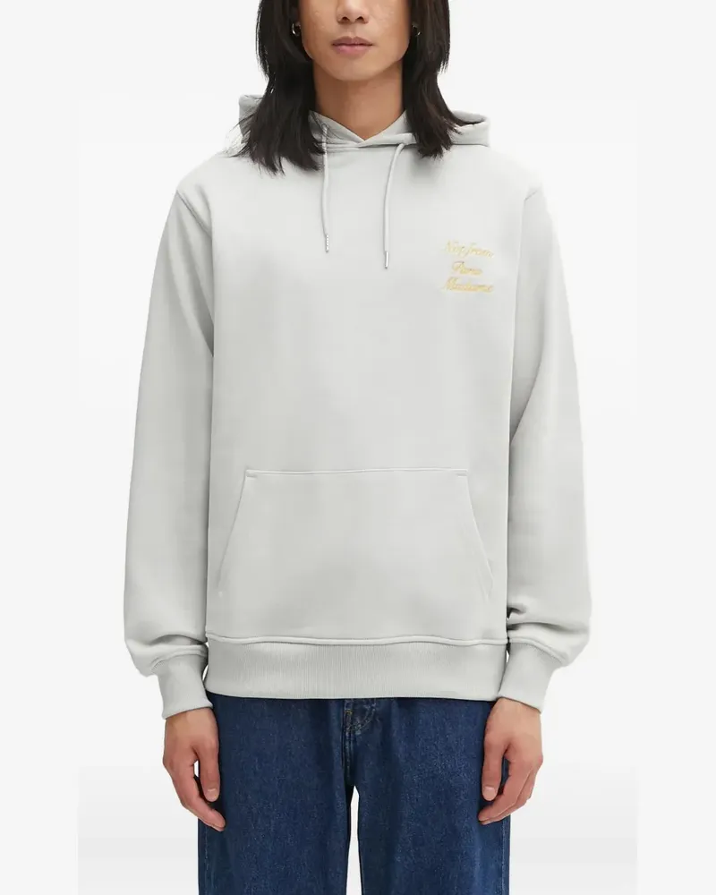 Drôle de Monsieur drawstring hoodie - Grau Grau