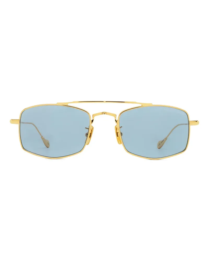 Cutler and Gross Sonnenbrille mit eckigem Gestell - Gold Gold