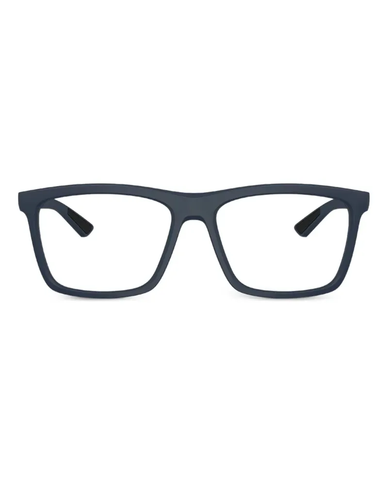 Prada Brille mit eckigem Gestell - Blau Blau