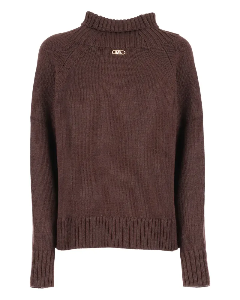 Michael Kors Pullover mit Rollkragen - Braun Braun