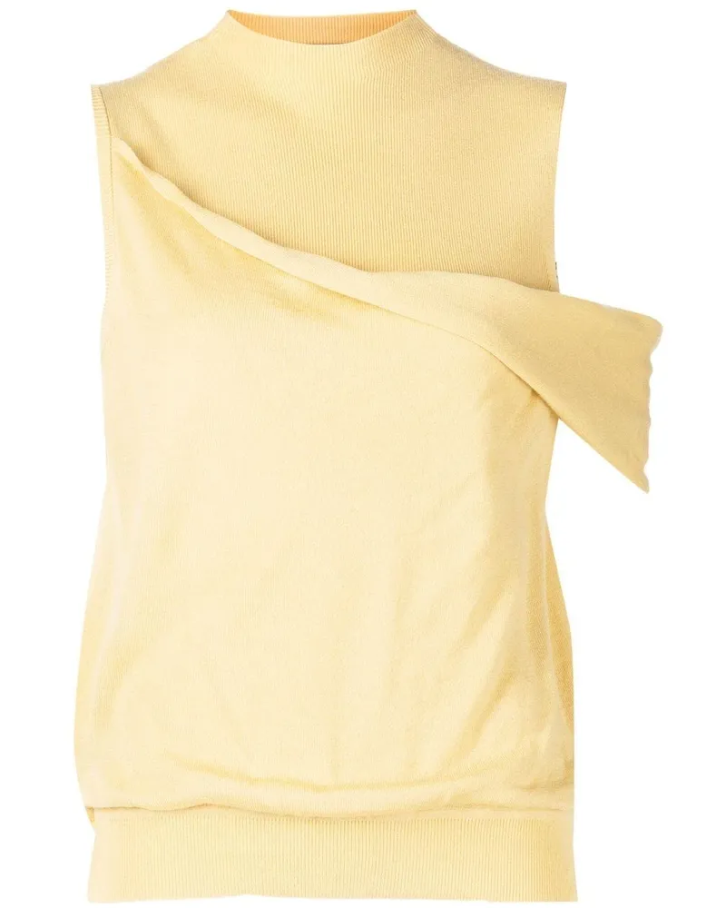 3.1 phillip lim Gestricktes Top - Gelb Gelb