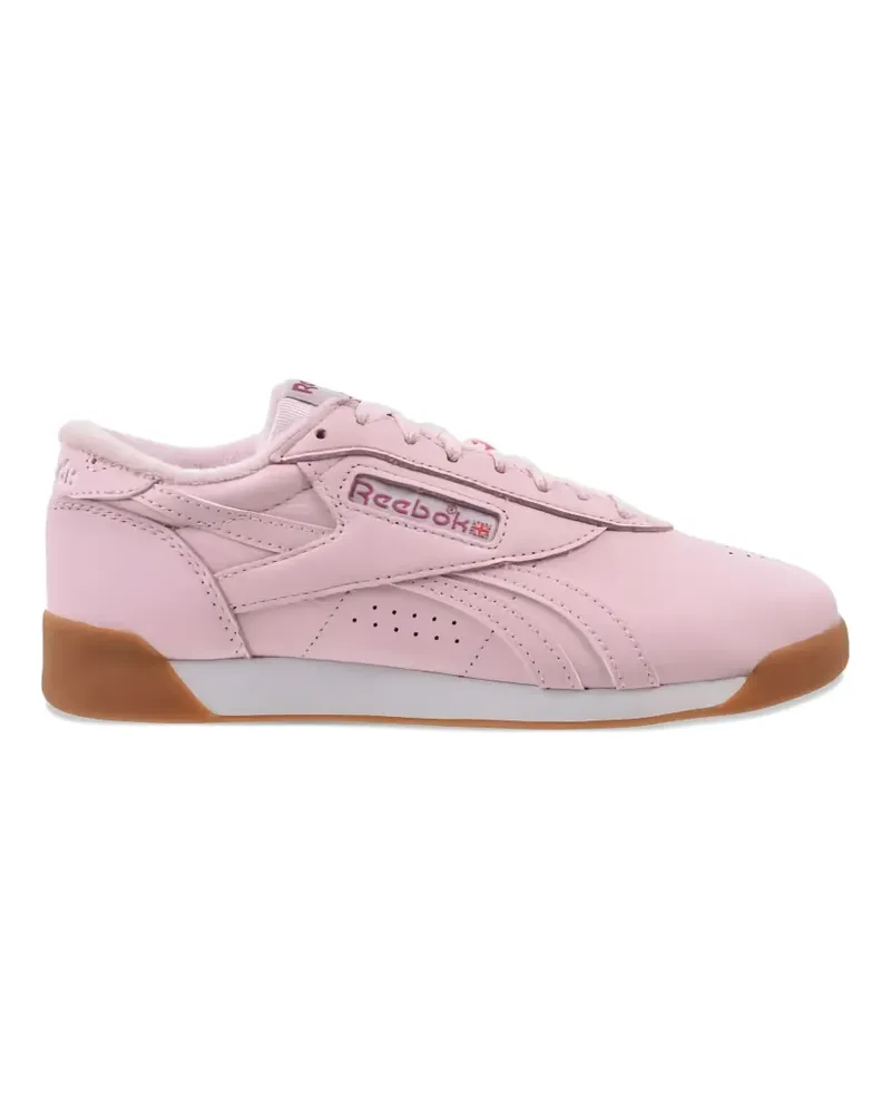 Reebok Freestyle Lo Shoes perforated sneakers - Rosa Rosa