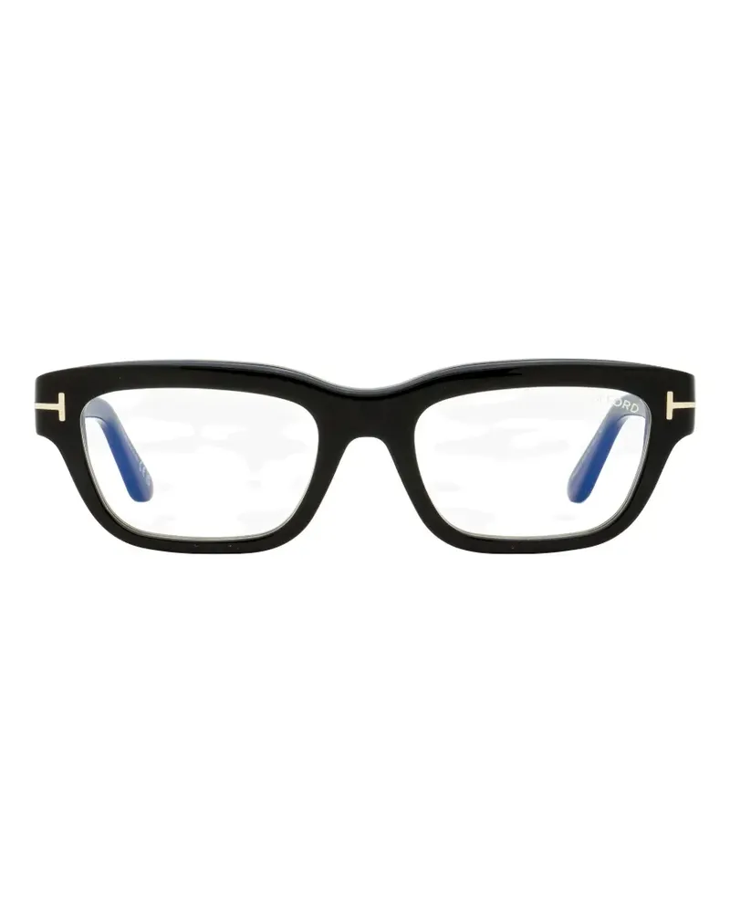 Tom Ford rectangular-frame glasses - Schwarz Schwarz
