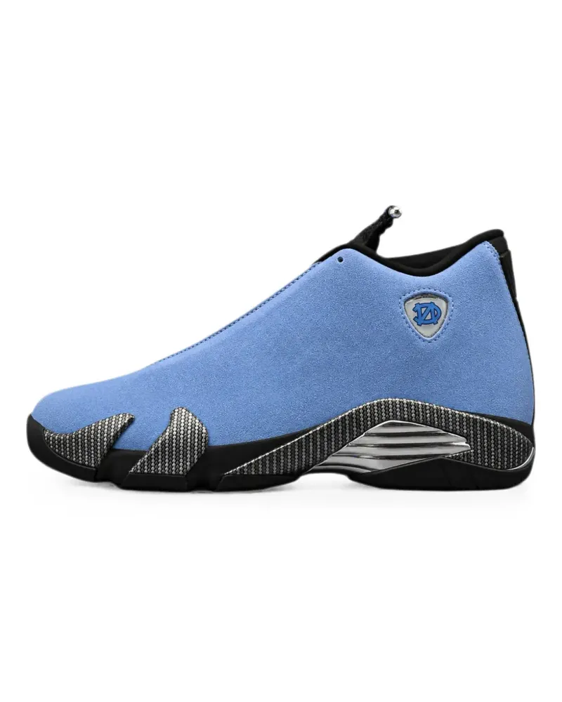 Jordan 14 Retro Sneakers mit Logo-Patch - Blau Blau