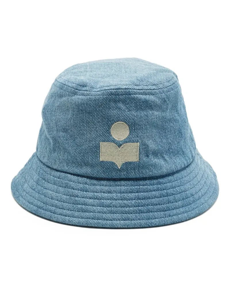 Isabel Marant Jeans-Fischerhut mit Logo-Stickerei - Blau Blau