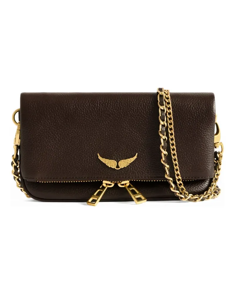 Zadig & Voltaire Mini Rock Nano Clutch - Braun Braun