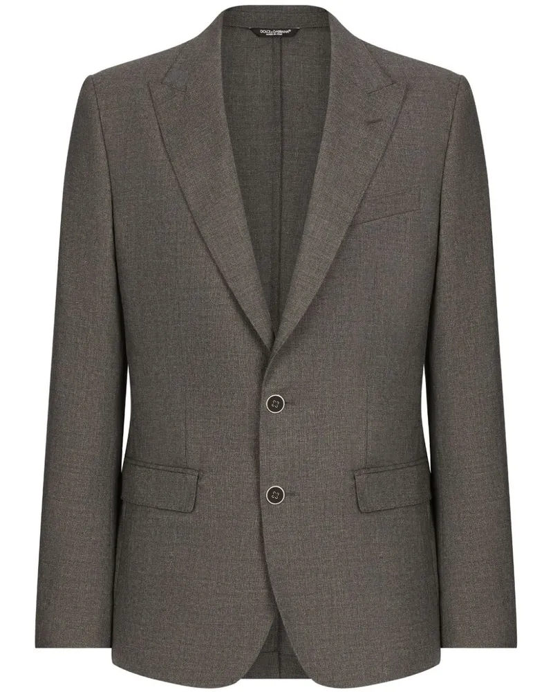 Dolce & Gabbana Sakko aus Schurwolle - Grau Grau
