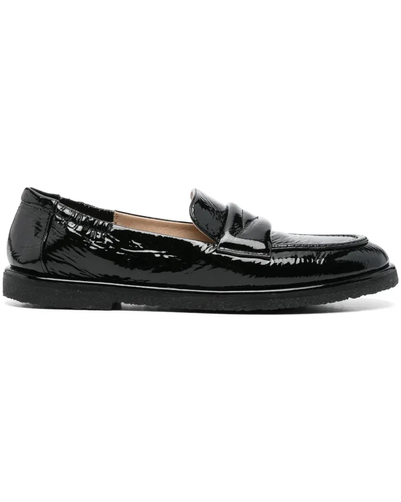 POMME D'OR Loafer aus Leder - Schwarz Schwarz