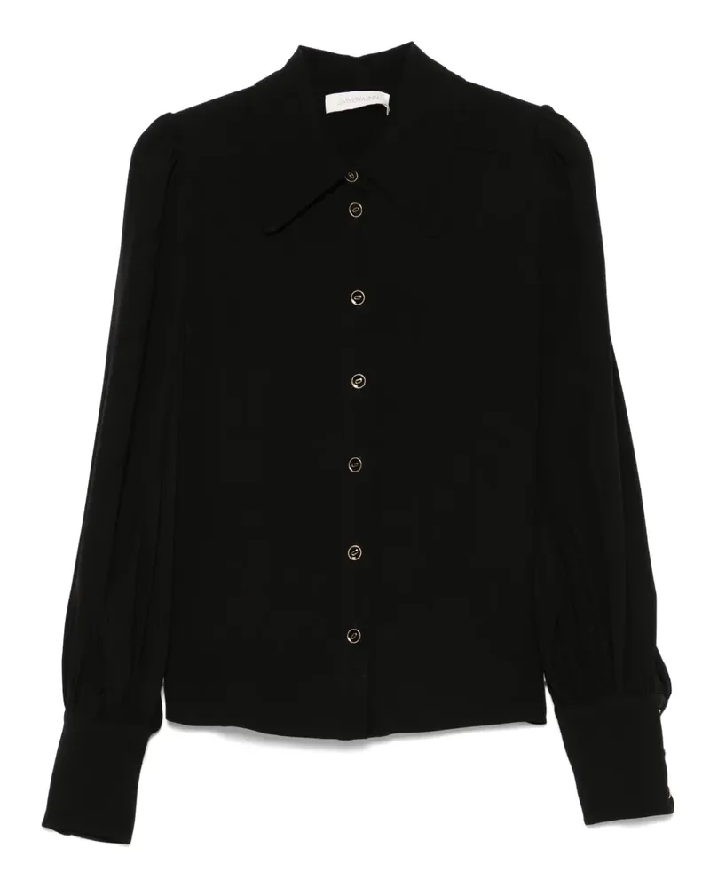 Zimmermann Bluse mit Kragen - Schwarz Schwarz