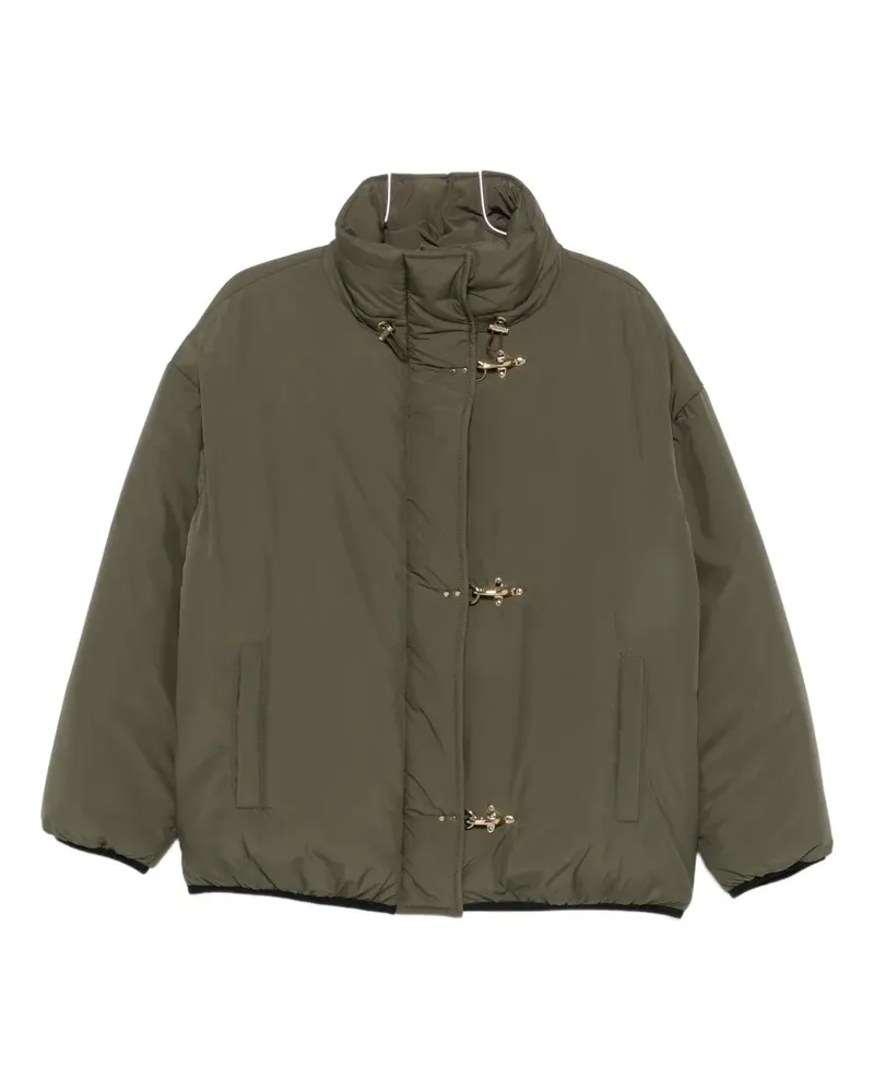 Fay zip-up puffer jacket - Grün Grün