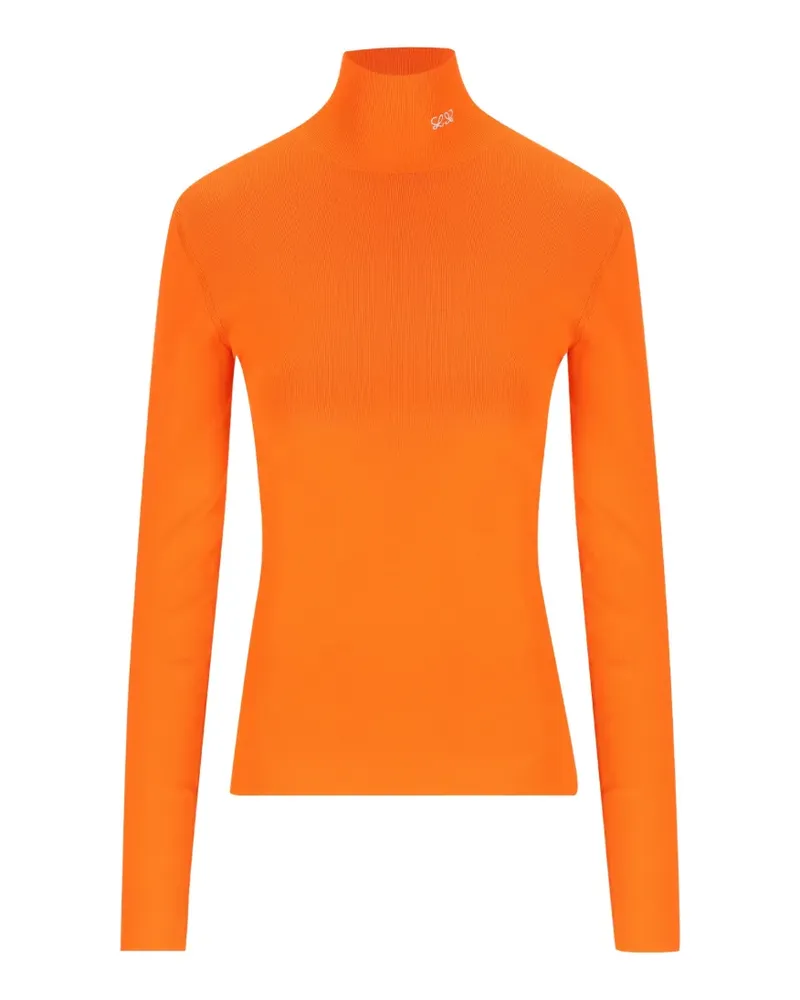 Loewe high-neck sweater - Orange Orange