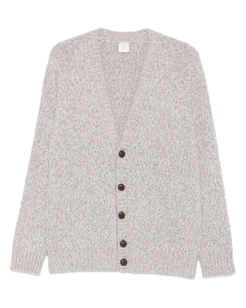 Eleventy Geknöpfter Cardigan - Grau Grau