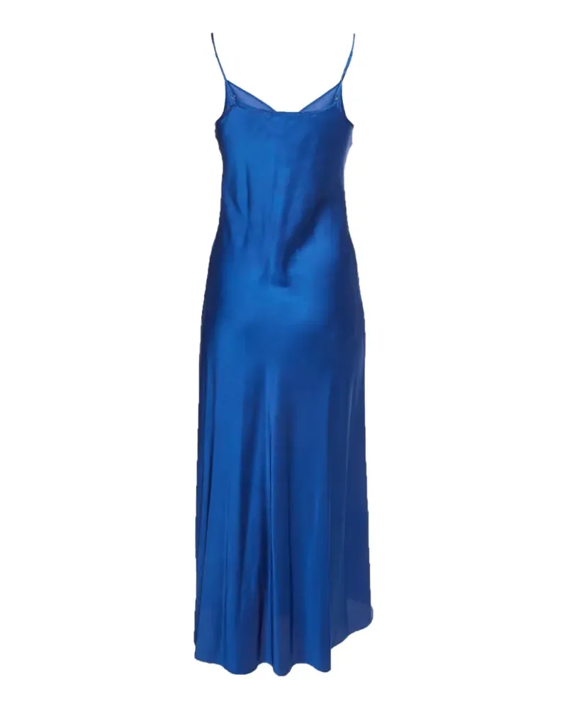 AllSaints Bryony bias-cut midi dress - Blau Blau
