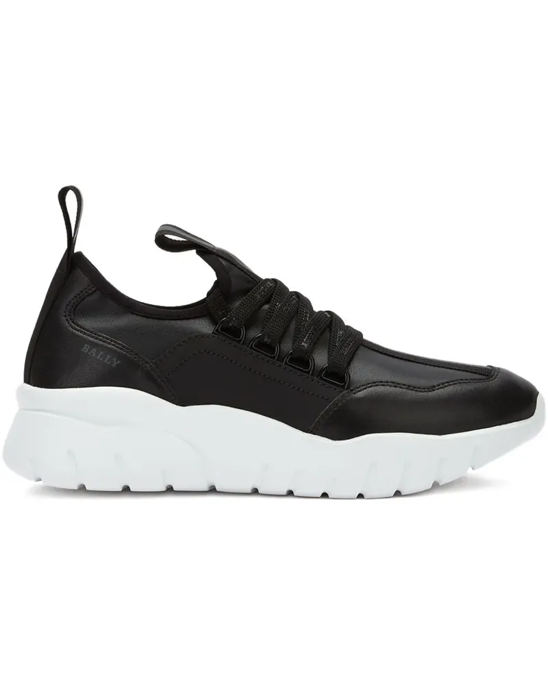 Bally Sneakers mit Schnürung - Schwarz Schwarz
