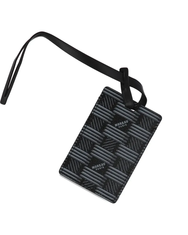 Moreau Paris Rechteckiges Reiseschild - Schwarz Schwarz