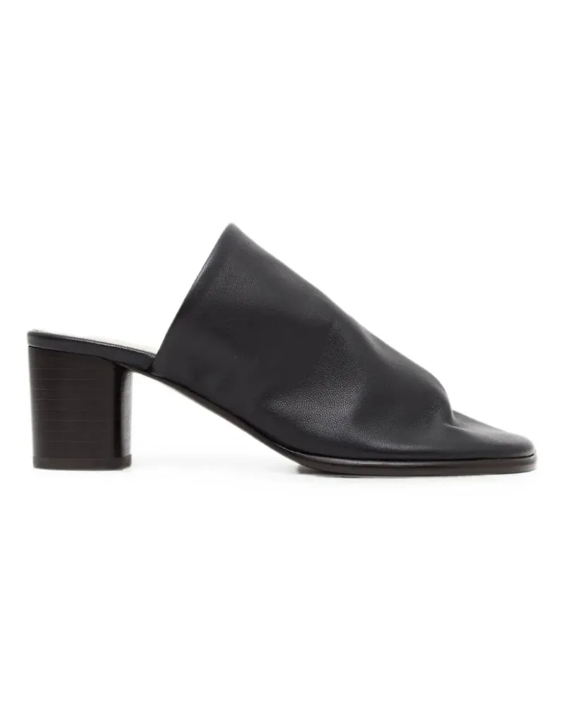 Christophe Lemaire Glove Mules - Schwarz Schwarz