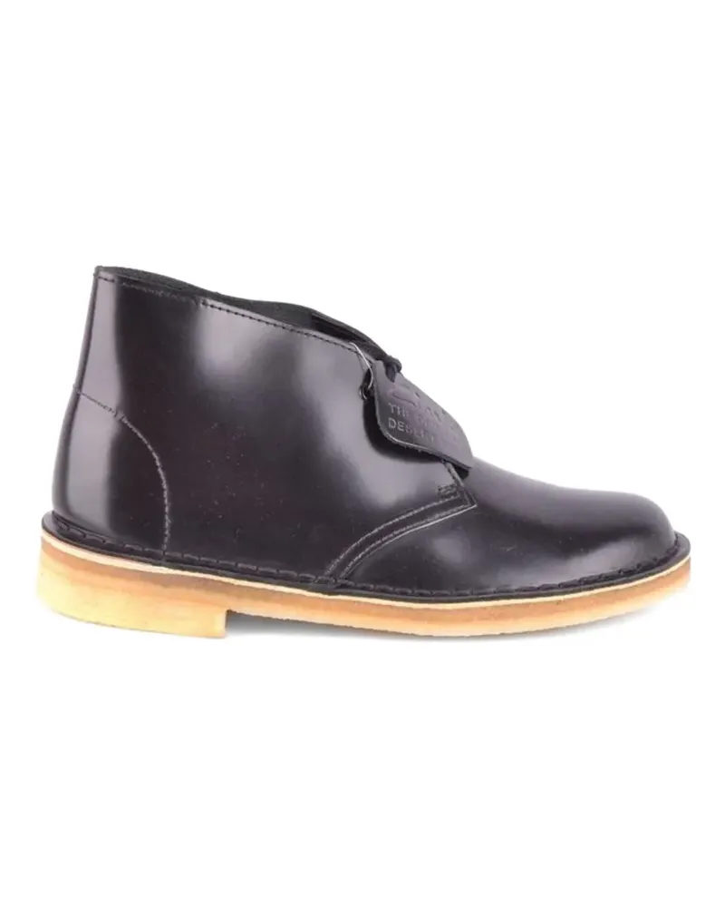 Clarks Desert Stiefel mit Schnürung - Schwarz Schwarz