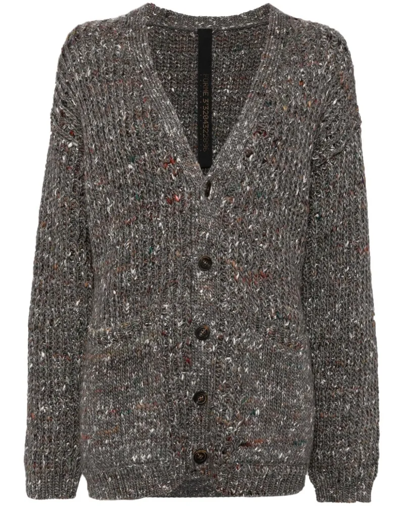 forme d'expression Hobo Cardigan - Grau Grau