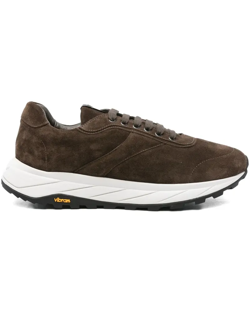 Corneliani Sneakers aus Wildleder - Braun Braun