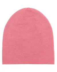 Warm-ME Flap-Me Beanie aus Kaschmir Rosa