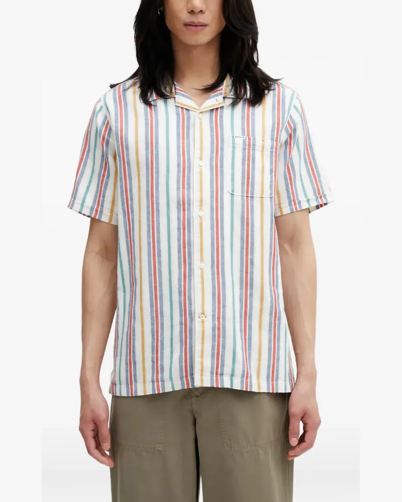 Barbour Waterbay short-sleeve shirt - Weiß Weiß