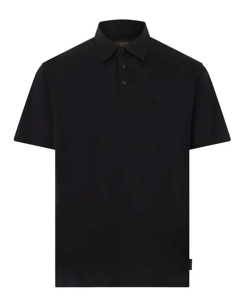 Zanone short-sleeve polo shirt - Schwarz Schwarz