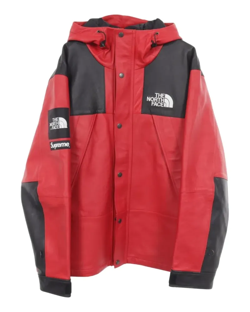Supreme Being x The North Face 2010s leather jacket - Rot Rot