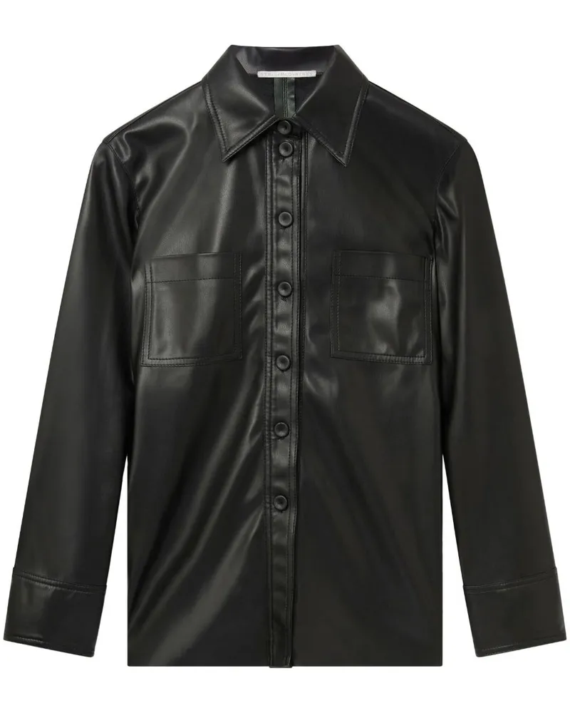 Stella McCartney Klassisches Hemd - Schwarz Schwarz
