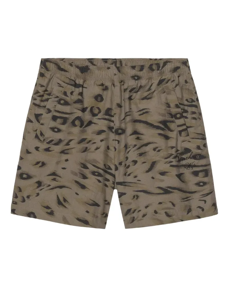 Carhartt WIP leopard-print Travon shorts - Nude Nude