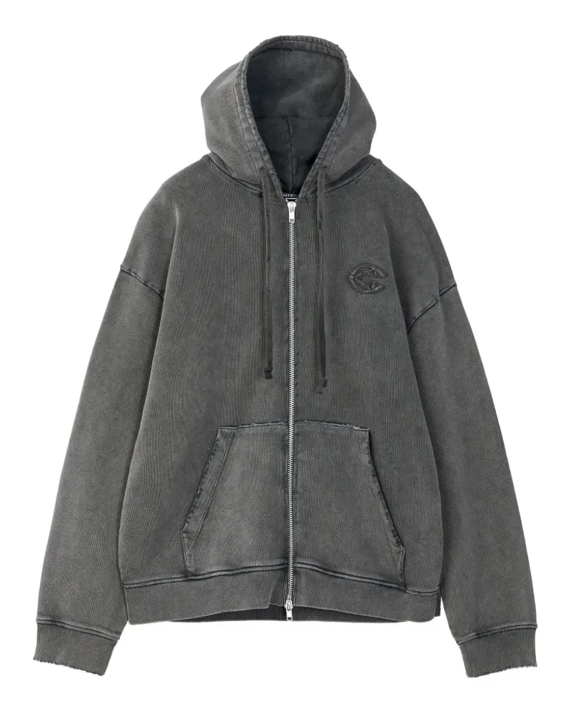 Camper Kapuzenjacke mit Logo-Patch - Grau Grau