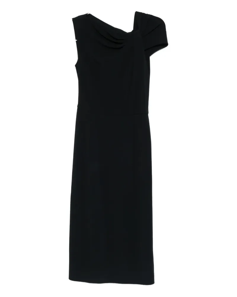 Givenchy Drapiertes One-Shoulder-Kleid - Schwarz Schwarz