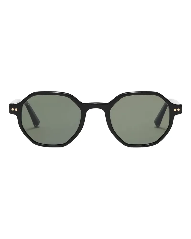 Taylor Morris geometric-frame sunglasses - Schwarz Schwarz
