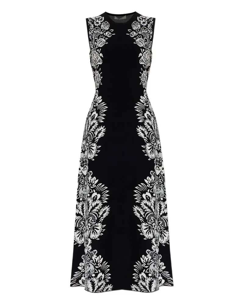 Ulla Johnson Liana floral-pattern sleeveless maxi dress - Schwarz Schwarz