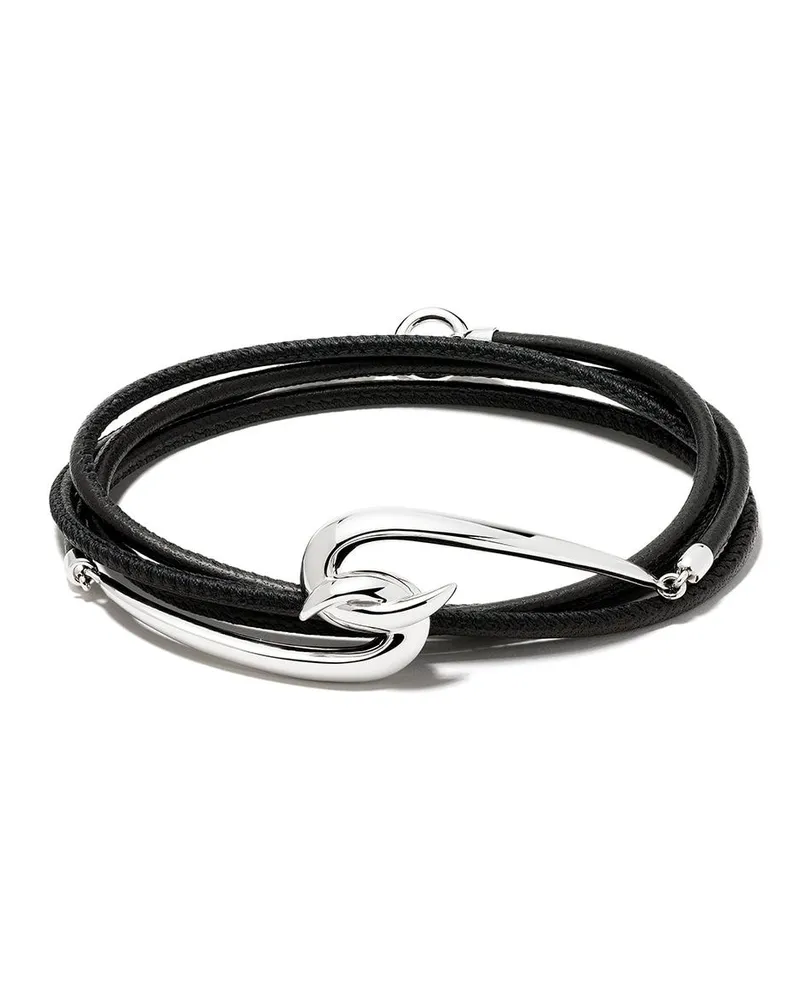 Shaun Leane Hook' Wickelarmband - Schwarz Schwarz
