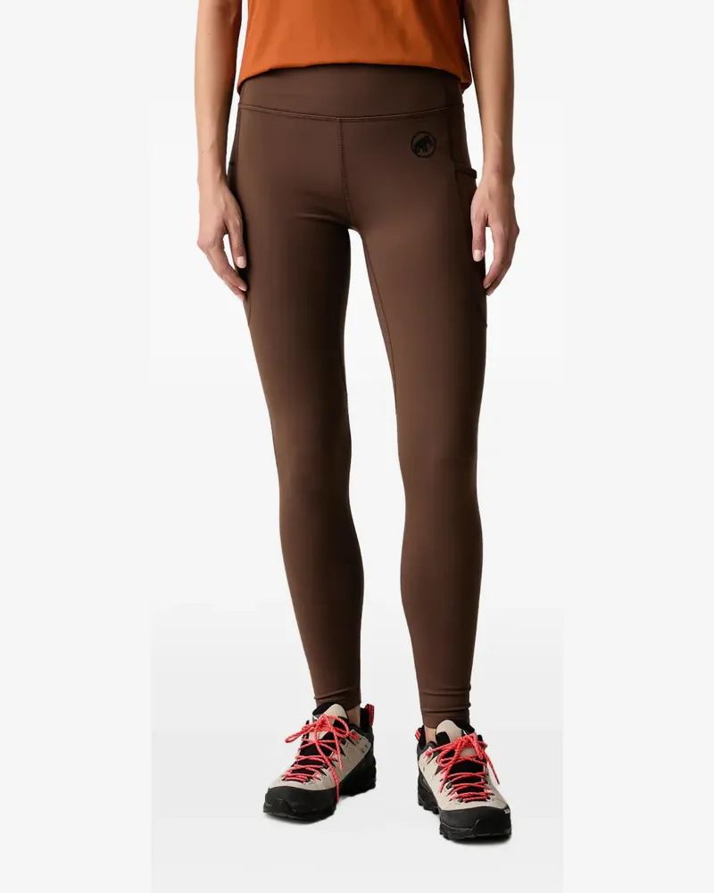 Mammut Crag logo-print leggings - Braun Braun
