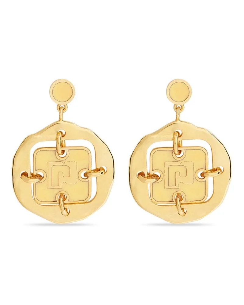 Paco Rabanne Medal Ohrringe - Gold Gold