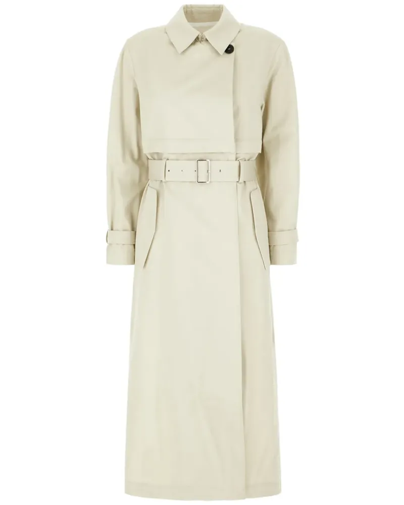 DEL CORE Trenchcoat aus Baumwolle - Nude Nude