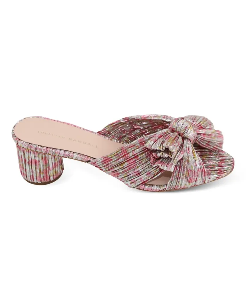 Loeffler Randall Sandalen mit Schleife - Rosa Rosa