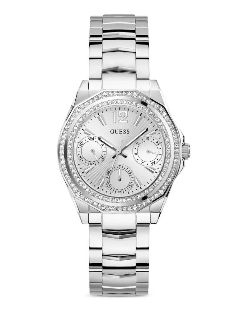 Guess Ritzy crystal-embellished 36mm watch - Silber Silber