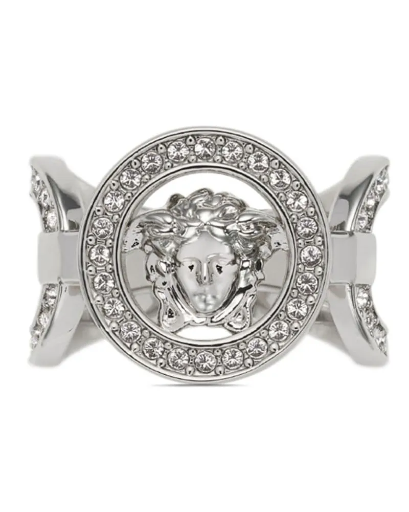 Versace Medusa '95 Ring mit Kristallen Silber