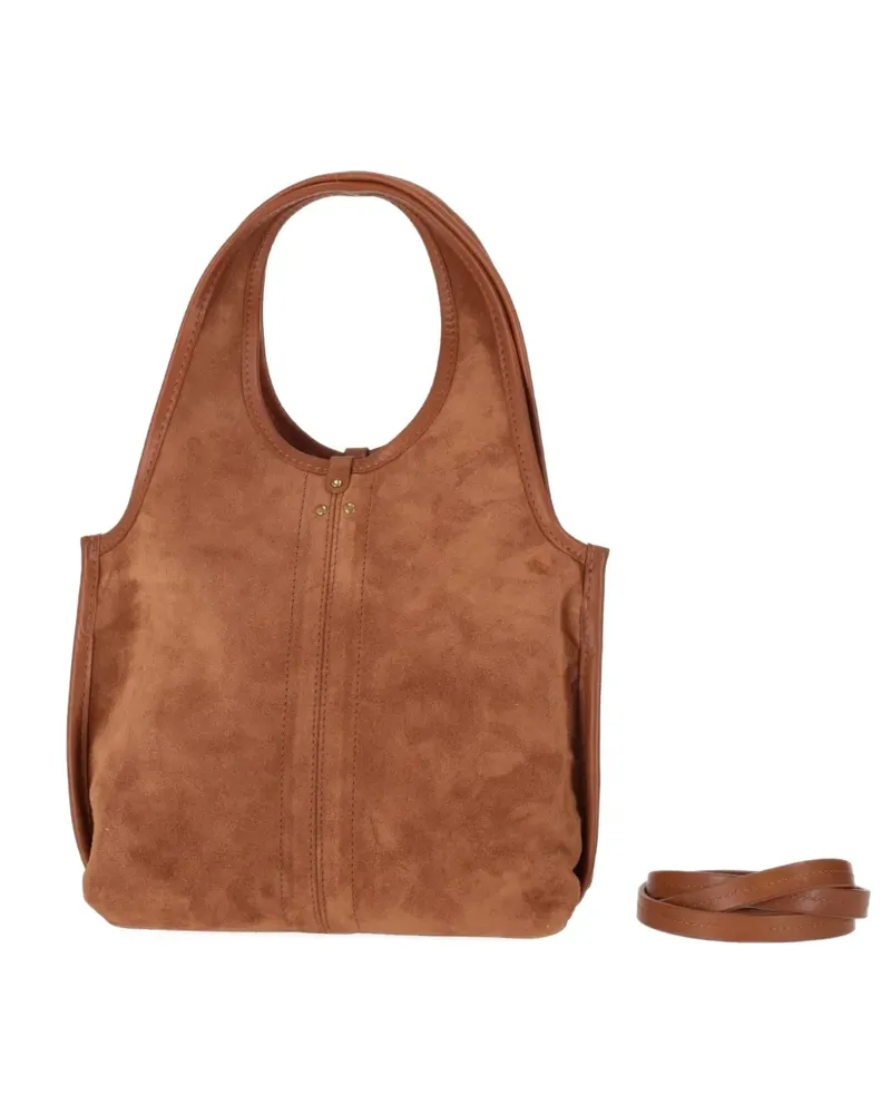 Jérôme Dreyfuss Paco S Tote Bag mit Henkel - Braun Braun