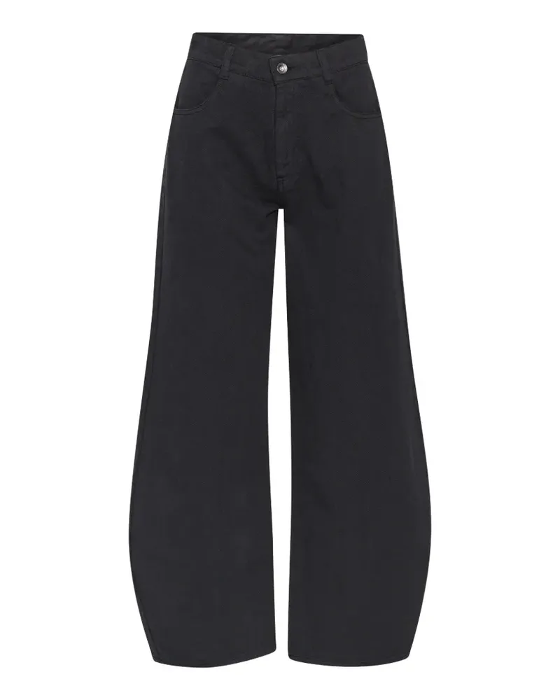 Henrik Vibskov Pipette Anniversary curved-leg jeans - Schwarz Schwarz