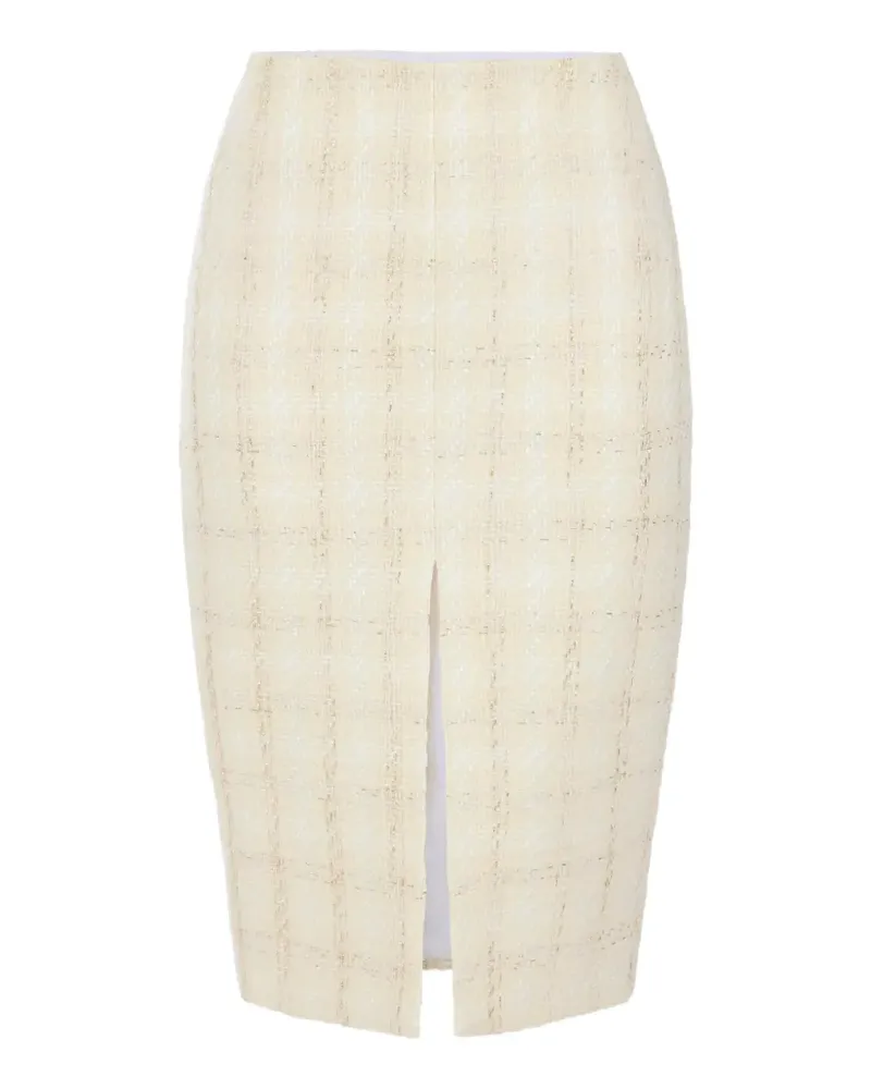 Elisabetta Franchi tweed skirt - Nude Nude