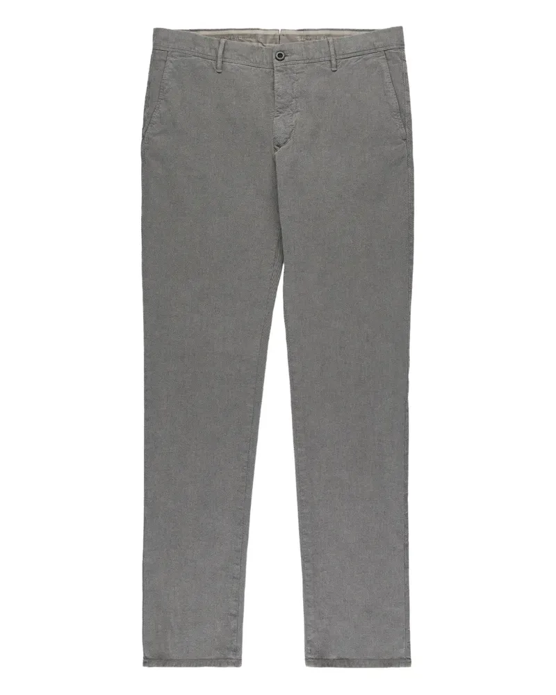 Slowear mélange-effect tailored trousers - Grau Grau