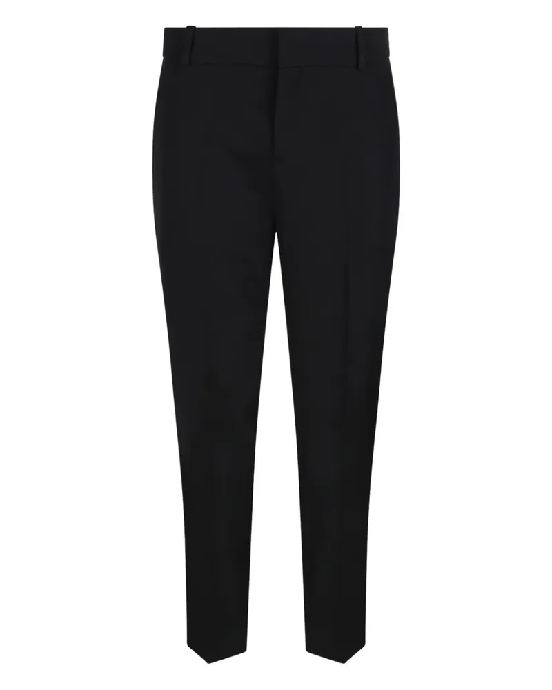 Balmain Wollhose mit Knöpfen - Schwarz Schwarz