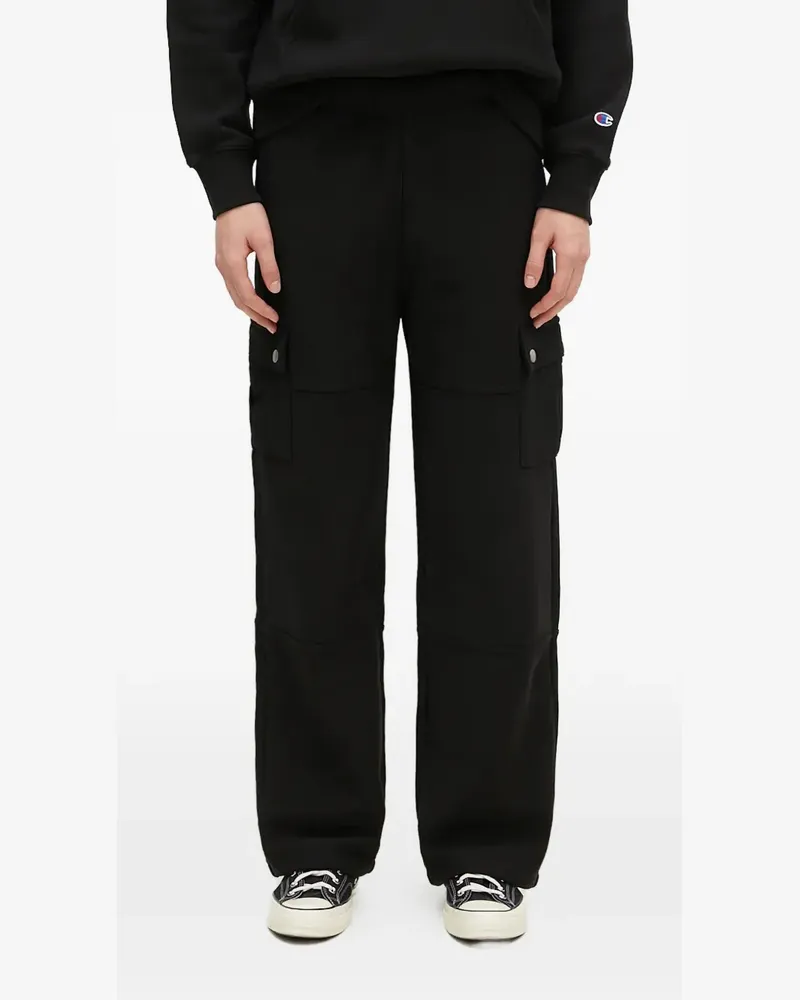 Champion flap-pocket track pants - Schwarz Schwarz