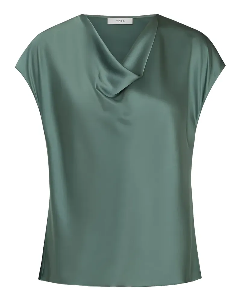 Vince cowl-neck blouse - Grün Grün
