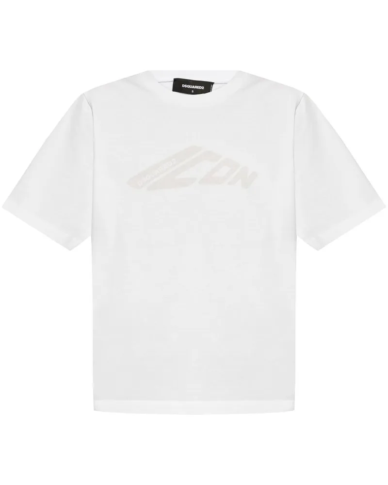 Dsquared2 T-Shirt mit Icon-Motiv - Weiß Weiß