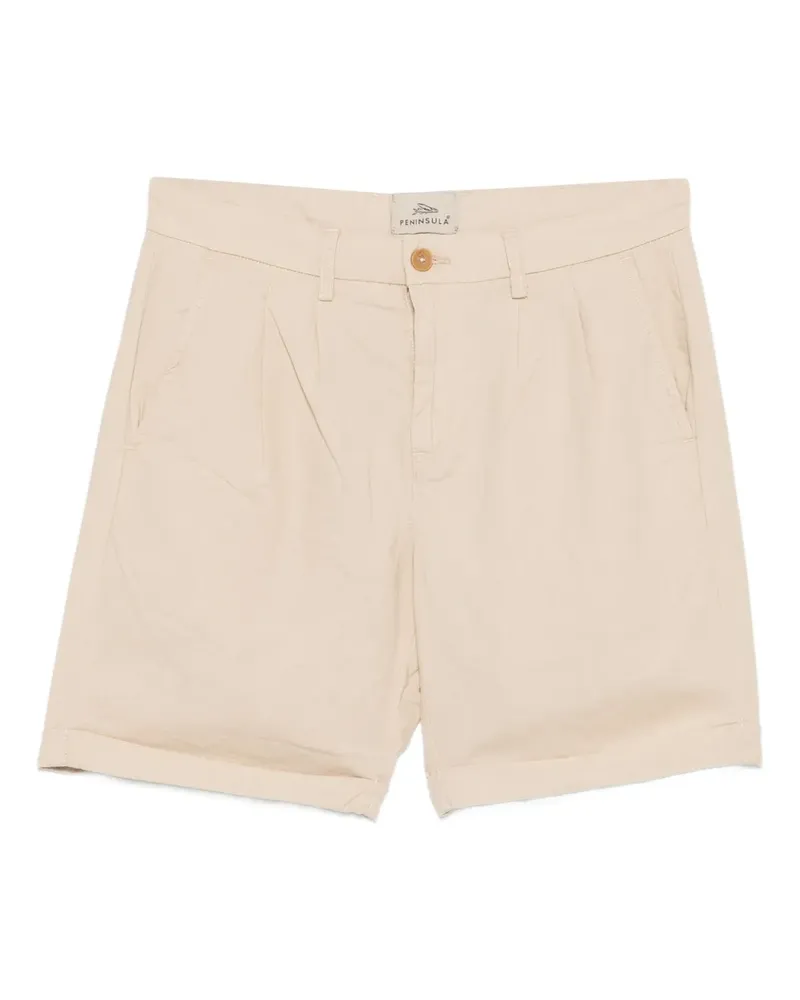 PENINSULA Shorts mit Falten - Nude Nude